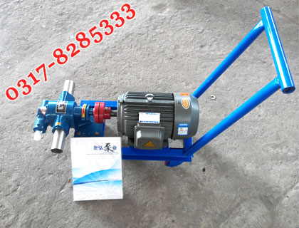 手推式小型移動齒輪泵